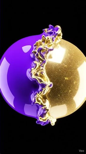 VIOLET GOLD: Neon Ink vs White Gold Fusion (4K Satisfying)