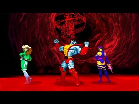 Marvel VS Capcom 2 - Rogue/Colossus/Psylocke - Expert Difficulty Playthrough