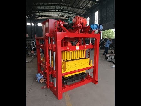 small automatic hollow concrete block making machine for Guatemala #Guatemala#blockmachine