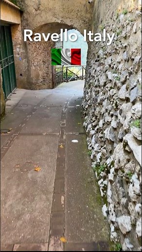 You Walk Through a Stone Archway in Italy and See This!