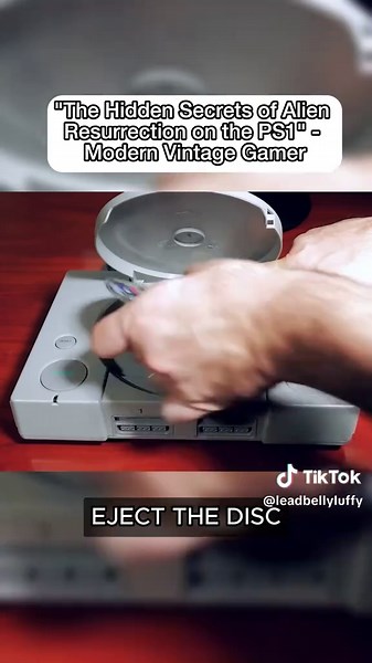 THIS PS1 GAME HID A PIRACY CHEAT FOR 20 YEARS #playstation #retrogaming #alien #alienresurrection #leadbellyluffy