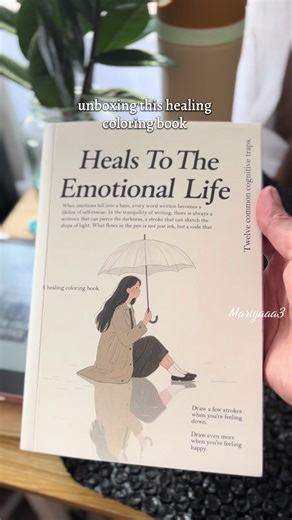 Unboxing Healing Coloring Book for Beginners