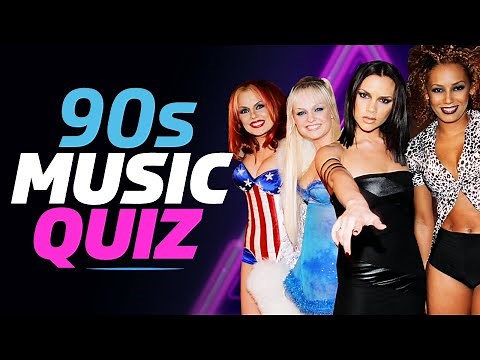 90s Song Quiz | Guess the song with sound clips | Music party