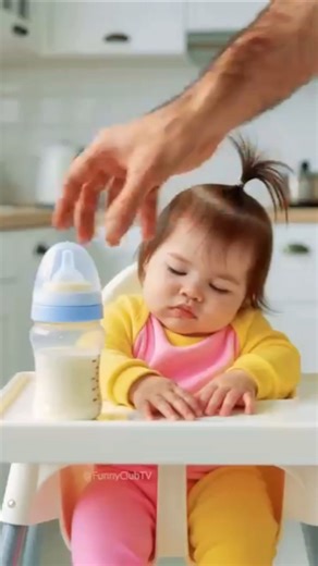 نونو كيوت يشرب حليب 🍼👶😂