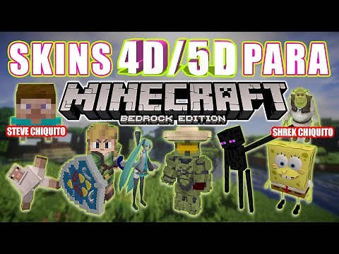 COMO INSTALAR SKINS 4D EN MINECRAFT 1.16.1 BEDROCK BIEN EXPLICADO | 𝙍𝙞𝙨𝙝𝙞𝙂𝙏