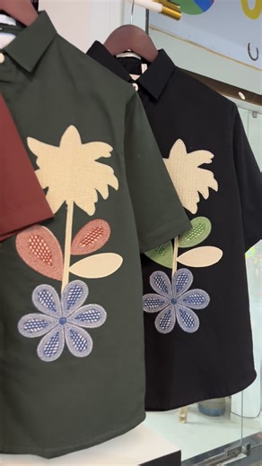 Motabhai Clothing surat on Instagram: "New Embroidery SHIRT 👖Size :-M,L,XL,XXL 📌There might be slight color variation due to light and screen resolution . 🕚 Store timing:-11:30 AM to 9pm 📍Store address:-109,Sumerru bussiness corner near rajhans theatre, pal(adajan),surat Contact:-90543 78787 #FashionFinds #StyleInspiration #TrendyThreads #FashionistaFaves #OOTD (Outfit of the Day) #ClosetEssentials #ShopLocalFashion #InstaFashion #FashionForward #wardrobegoals"