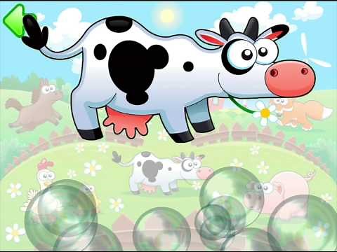 Animal sounds puzzle for kids