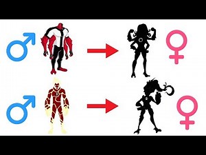 Ben 10 Gender Characters Swap - HeatBlast, Four Arms #1