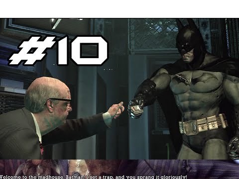 BATMAN Arkham Asylum Gameplay Walkthrough - Part 10 - H-A-C-K (Let's Play)