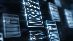 Digital Transformation of Documentation: A Modern Perspective on Streamlined Processes and Efficient Data Management in a Fast-Paced, Technology-Driven Environment | Premium Stock Video Footage