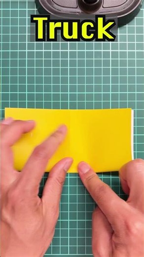 Truck🚚 🖐️Relaxing Folding origami ASMR🎧#asmr #origami #relaxing #papercraft #tutorial #paper #craft