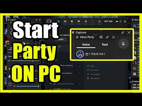 How to Start An Xbox Party Chat from PC App on Windows 10/11 (Fast Tutorial)
