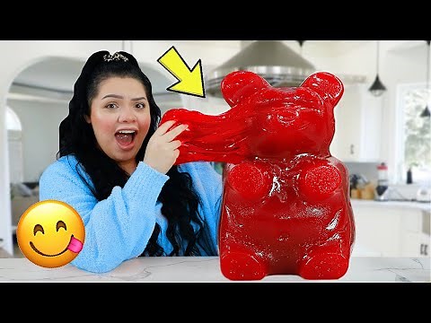 TURN THIS CANDY INTO SLIME CHALLENGE! Skittles, Gummy Bears +more!
