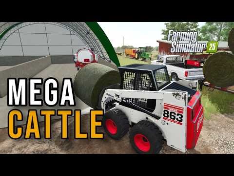 Will There Be Enough? MEGA CATTLE Challenge | Farming Simulator 25