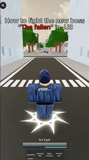 *NEW* Fallen boss JJS Tutorial 🤩🔥 #shorts