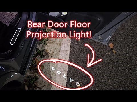 Volvo Door Projection Floor Welcome Light Part 2 - for Rear Doors