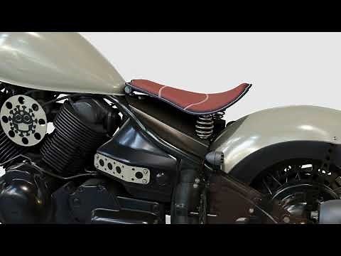 Yamaha V-Star Dragstar XVS1100 Leather Solo Seat Bobber Conversion Kit