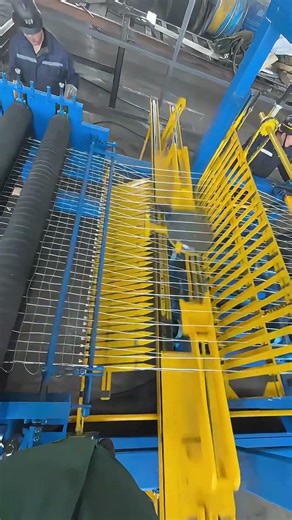 Fully Automatic Warp-Weft Mesh Weaving Machine — Specialized Equipment for Coal Mine Support Mesh.