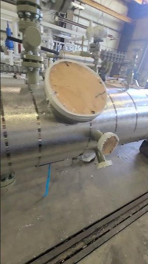 Tank insulation and cladding for Gas sepreator
