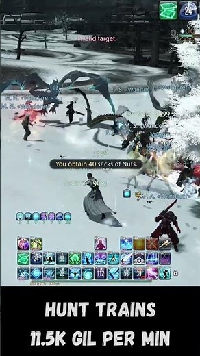 FFXIV Gil Farms - Gil per minute! #shorts