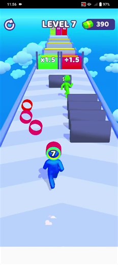 How to Play Runner 3d Game #runnergame #endlessrunner #gamingclips #3dgames