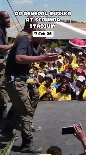 DR General Muzika at Secunda Stadium – A Unique Experience