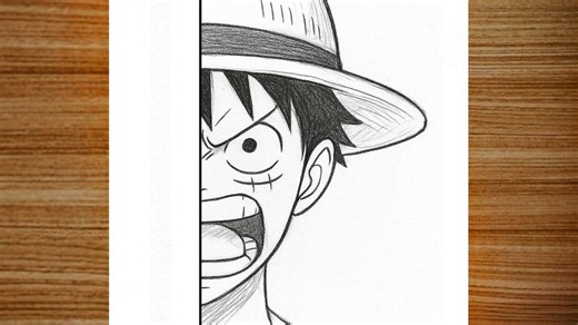 Learn how to draw Angry Luffy in a clean, high-quality pencil sketch. In this tutorial, I show step-by-step how to create sharp lines and expressive manga features using only a pencil on white paper. . . . . _________ draw luffy tutorial, angry luffy drawing, how to draw anime face, pencil sketch anime, one piece drawing tutorial, luffy sketch step by step, manga drawing guide, easy anime drawing, pencil art tutorial, luffy fan art _________ #Luffy #OnePiece #AnimeDrawing #PencilSketch #HowToDra
