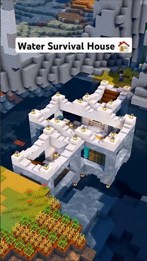 Minecraft Underwater Survival House 🏠 #minecraft