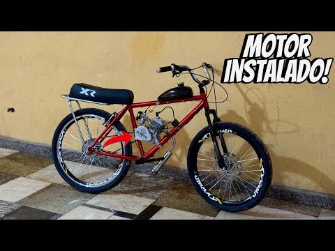 How to install a motor kit on a bike!