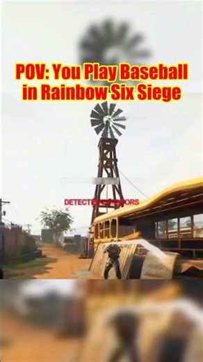 You Play Baseball in Rainbow Six Siege