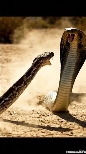 King Cobra vs Rattlesnake Re-Attack ⚡ | Venom Showdown Returns | Real Snake Fight