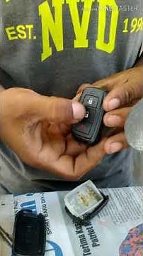 Cara mengganti casing remote Toyota Avanza