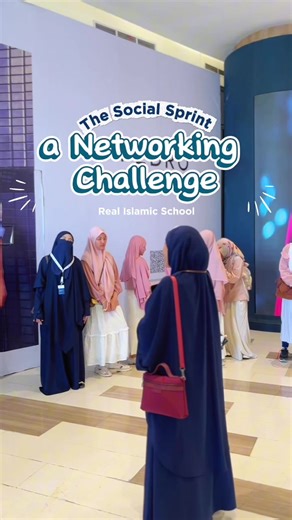🤝✨ “The Social Sprint: A Networking Challenge” ✨🤝 Belajar itu bukan hanya di dalam kelas, tapi juga tentang bagaimana membangun komunikasi, keberanian, dan kerja sama di dunia nyata 🌍💬 Hari ini, siswa kelas 6 SD Real Islamic School mengikuti kegiatan “The Social Sprint: A Networking Challenge” di Palembang Icon Mall 📍 Dengan penuh semangat, para siswa belajar berinteraksi, membangun percaya diri, melatih public speaking, hingga mengasah kemampuan teamwork dalam suasana yang seru dan menyena
