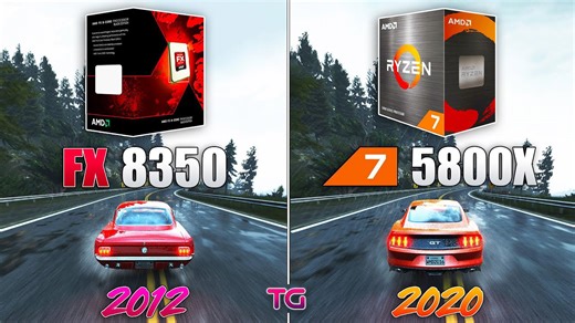 FX 8350 vs Ryzen 7 5800X - How big is the difference?