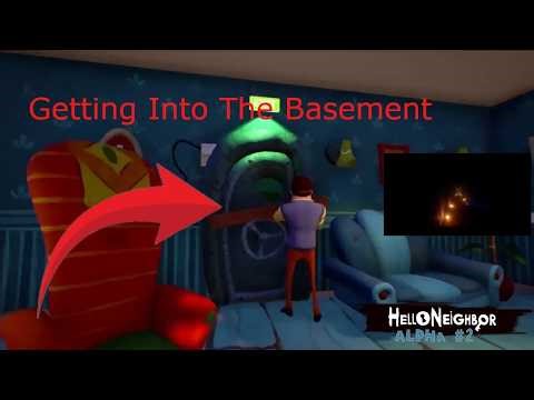 I Unlocked The Basement In Hello Neighbor Alpha 2!