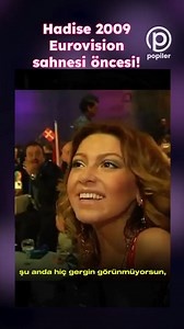 2009 Eurovision finali öncesi Hadise’nin yaşadığı heyecan yıllar sonra yeniden gündemde. Sizce o gece nasıldı? 👇 #Hadise #Eurovision #Eurovision2009 #SahneHeyecanı #MüzikTarihi | Popiler
