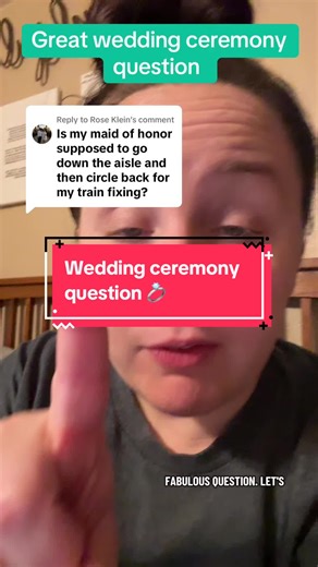 Wedding Ceremony Tips for the Maid of Honor