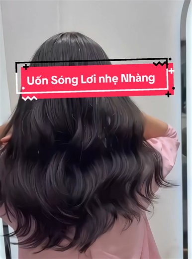 Uốn sóng lơi nhẹ nhàng – Tóc trẻ trung ngay sau uốn (Giảm 40%)
