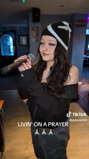 Bon Jovi's Livin' on a Prayer - Karaoke Performance