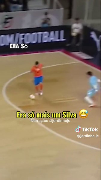 Meu Deus que golaço… tive pena do goleiro… “era só mais um Silva.” #golaco #futsal #futebol #drible #jerdinhojc
