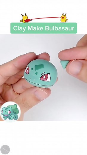 What are Bulbasaur’s Skills? #clay #clayart #bulbasaur #nintendo #game #anime #cartoon #handmade #child #foryou #fyp