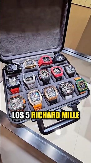 The most expensive Richard Mille watches in the world were sold here.