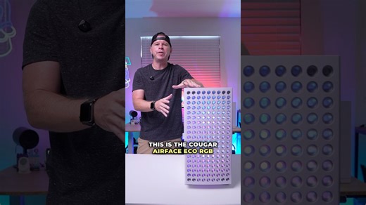 The Cougar Airface Eco RGB PC case!
