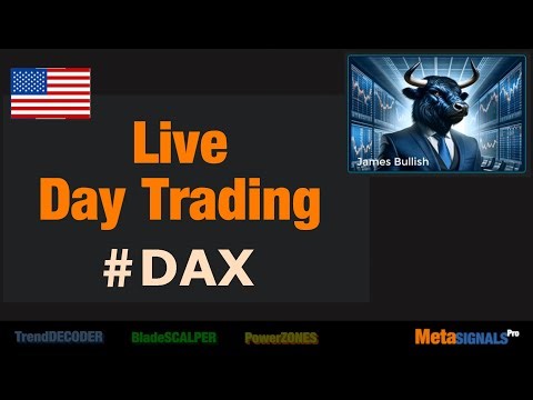 Live Day Trading : Fri 21 November - DAX