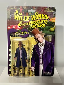 Willy Wonka Custom Action Figure From Willy Wonka & the Chocolate Factory - Gene Wilder 70s Movie Bootleg - Two Sided Card - Etsy