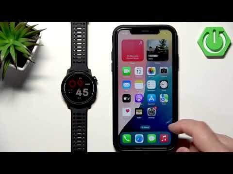 How to enable iPhone notifications on the Coros Pace 3