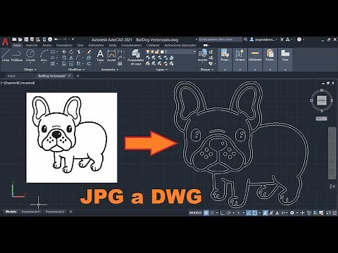 Cómo vectorizar imágenes JPG y convertirlas en DWG para poder editarlas con autocad y modelar en 3D