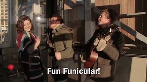 23K views · 159 reactions | Here's a little ditty you can sing to yourself while taking a ride on Edmonton's new fun fun funicular, courtesy of Luke Ehrenholz and Soapbox Duo. For more: www.cbc.ca/1.4441601 | CBC Edmonton | Facebook