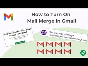 How to Turn On Mail Merge in Gmail ?