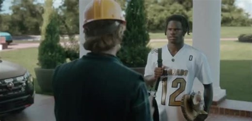 nissan 'heisman house road trip' travis hunter, baker mayfield